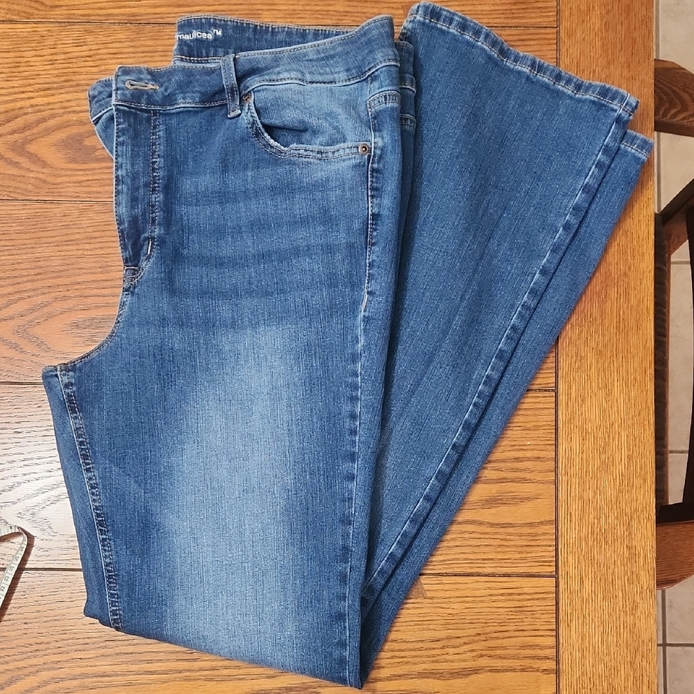 Mid Rise Classic Blue Denim Jeans
